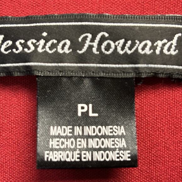 Jessica Howard Womens Dark Academia Preppy Pleated Plaid Mini Dress Size PL Chic - Picture 3 of 10